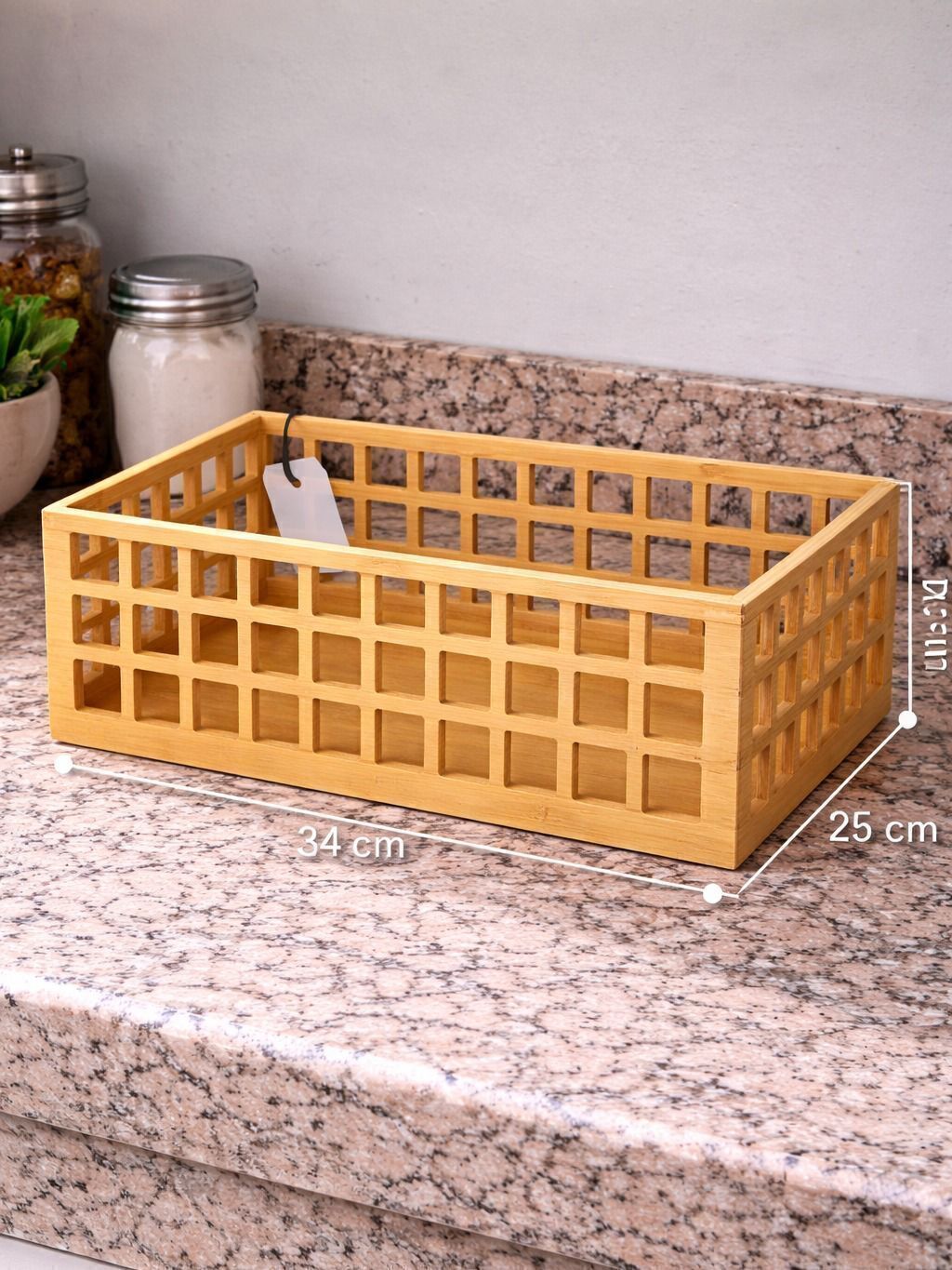 ORGANIZADOR BAMBU 34 × 25 × 12 CM 304125