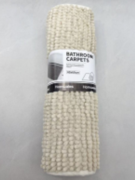 ALFOMBRA "GLOBE" ABSORBENTE DE BAÑO BEIGE TAMAÑO: 40*60CM