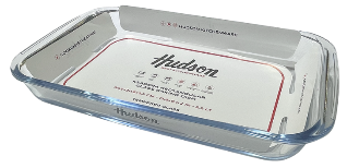 ASADERA DE VIDRIO RECTANGULAR 295x176x51mm
