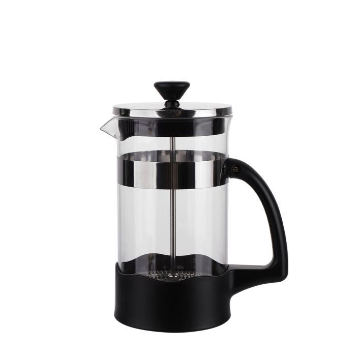 CAFETERA BARISTA PRENSA FRANCESA C/ MANGO ACERO INOX 600 cc