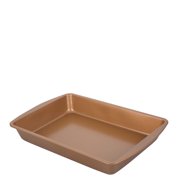 MOLDE RECTANGULAR BAKERY COPPER 36,8x26,5x5,5 cm - 9,1 l