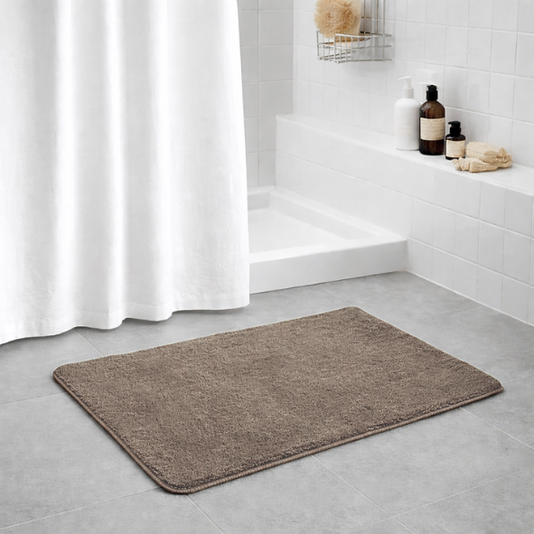 ALFOMBRA RECTANGULAR BATH 40X60 CM POLIESTER BK- 4945775