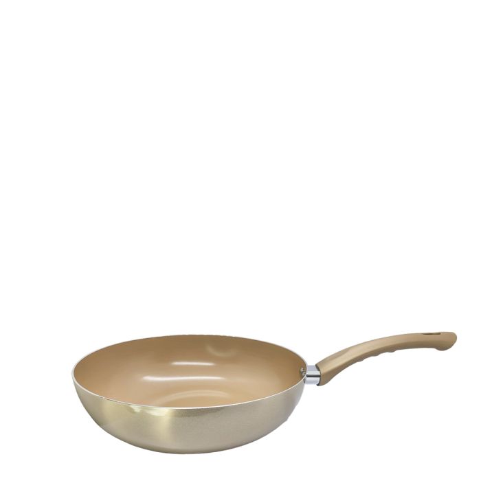 WOK VOLT CHAMPAGNE 28x8 cm
